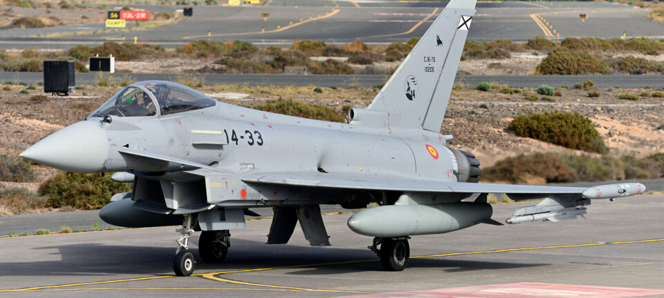 Eurofighter-flyene kommer til Gran Canaria sommeren 2026