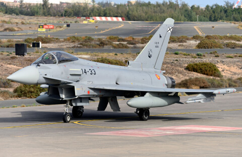 Eurofighter-flyene kommer til Gran Canaria sommeren 2026