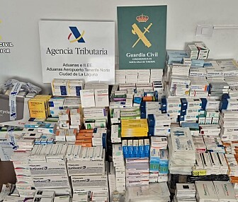 77-åring stoppet med over 20 000 doser medisiner i bagasjen