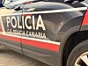 Arkivfoto av en bil fra Policia Canaria.