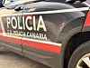 Arkivfoto av en bil fra Policia Canaria.
