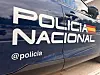 Arkivfoto av en politibil fra Policía Nacional.