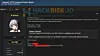 Skjermbilde av Hackrisk.io som viser et angivelig databrudd mot Lopesan Hotel Group og oversikt over eksponerte gjestedata.