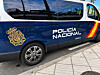 Arkivfoto av en bil fra Policía Nacional.